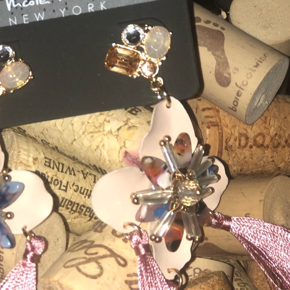 CHANDELIER TASSLE EARRINGS by NICOLE MILLER - Picture 2 of 5